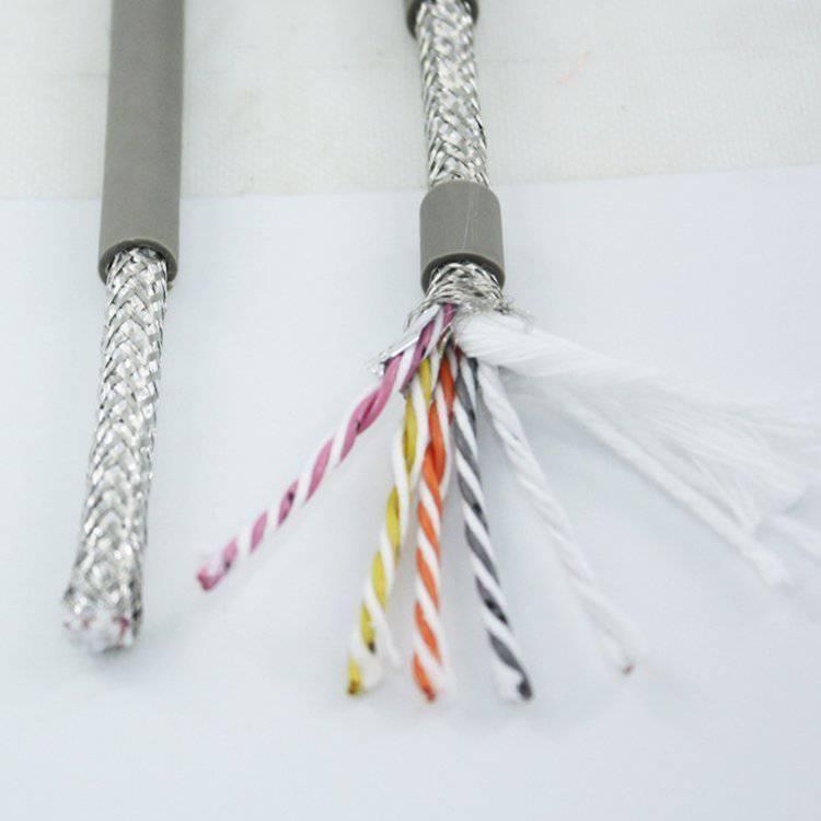Highly flexible shielded servo motor cable