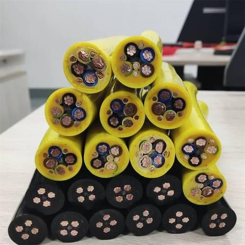 Special cable for electric scraper