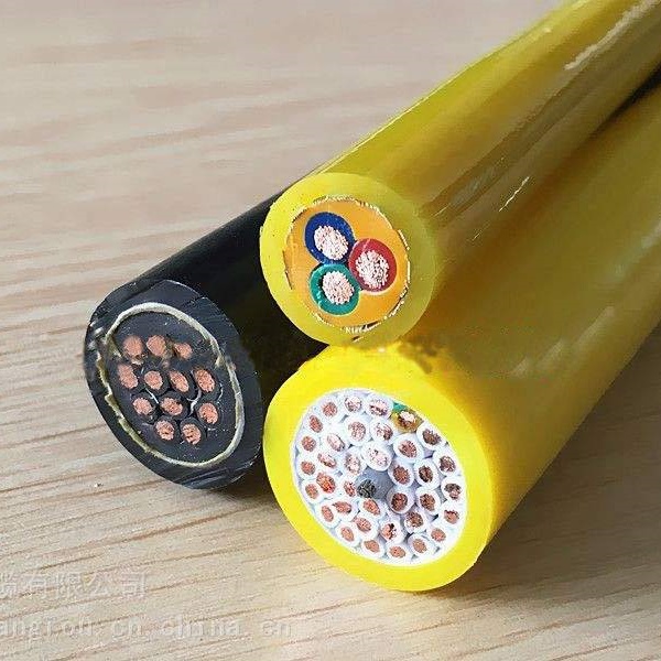 Trolley dragging cable