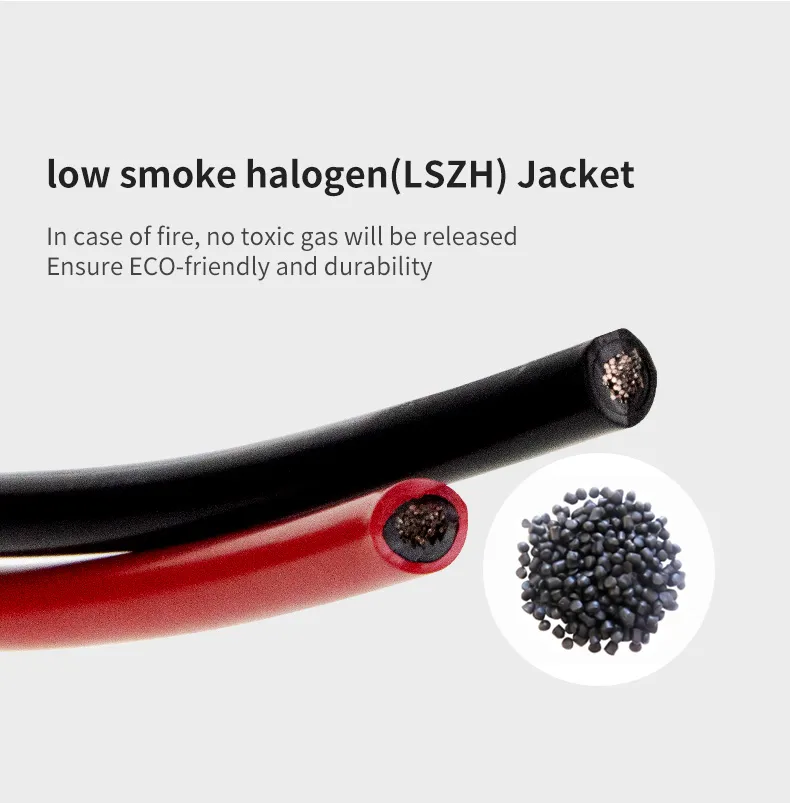 600V 1000V 2000V UL Listed/TUV/RoHS H1z2z2K UV Resistant PV/PV1f Solar Wire 2AWG/1AWG Cable