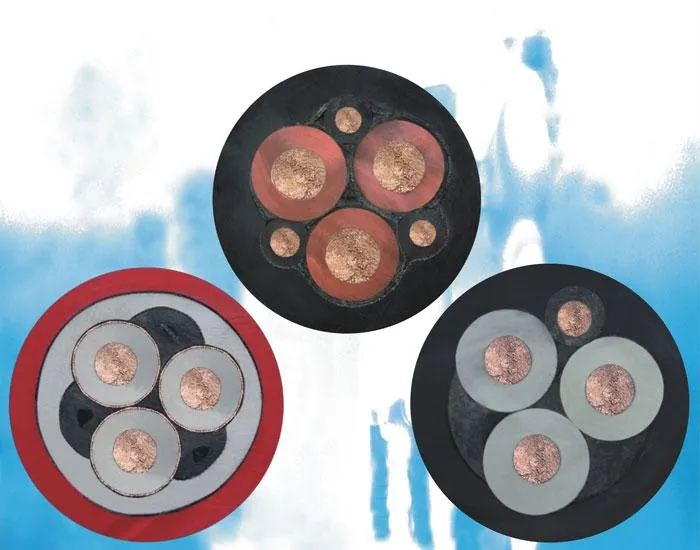 350-3c Mv-105, W/ Ground, 5kv/8kv, Copper/Epr/PVC Power Cable W/ Copper Tape Shield, 133%/100% Insulation Level Cable
