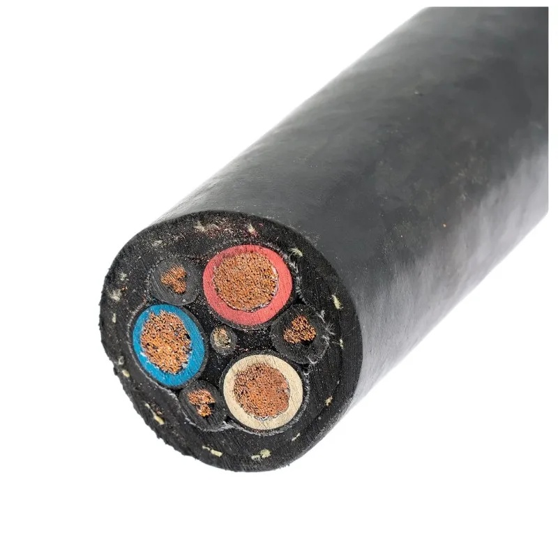 6 AWG-3core Mv-105, W/ Ground, 5kv/8kv, Copper/Epr/PVC Power Cable W/ Copper Tape Shield, 133%/100% Insulation Level Cable