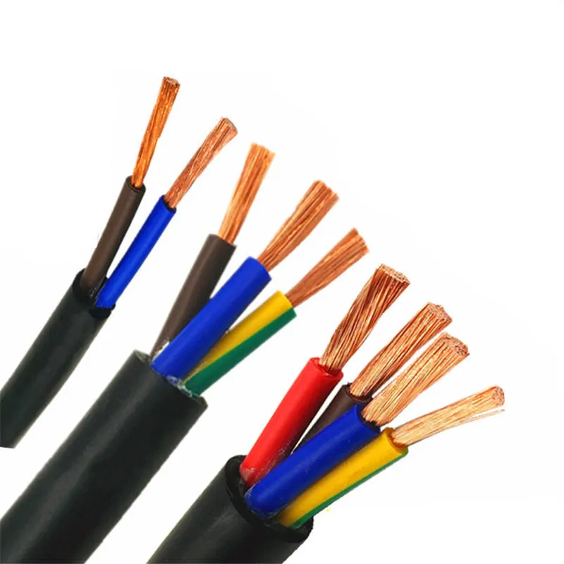 Rvv Cable 2-37 Cores 1.5mm 2.5mm 4mm 6mm 6mm Flexible Cable PVC Insulated and Sheathed Electrical Power Wire