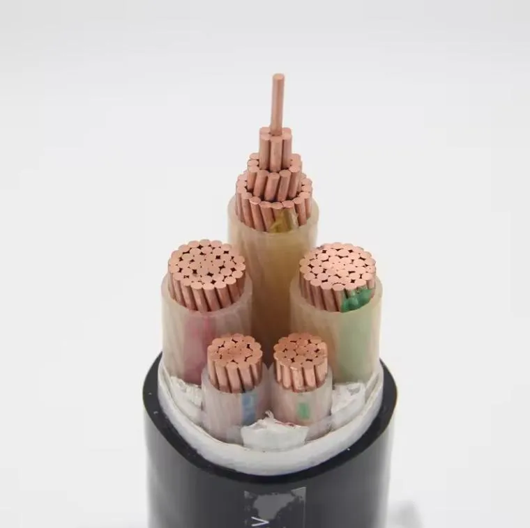 Low Voltage Yjv Yjv22 Yjv23 4cx 50mm2 XLPE Insulated PVC Jacket Stranded Copper Conductor Power Cable