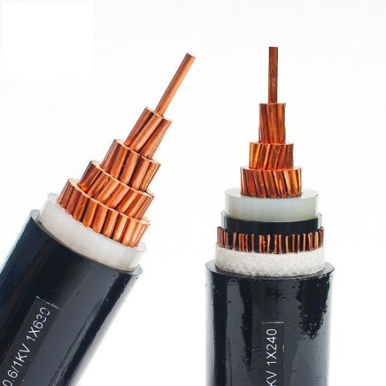 IEC 4X185mm 240mm2 Low Voltage Fireproof XLPE Power Cable