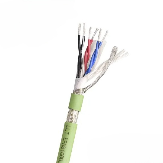 High Speed Low Voltage Electric Rvvp Element Shielded Flexible LSZH Cable