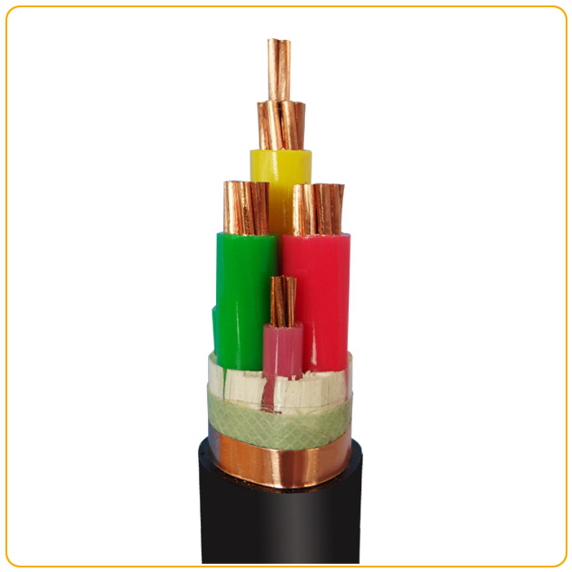 En50288-7 300/500V XLPE Insulated, PVC Sheathed, Screened Power Cables (2-4 Cores)