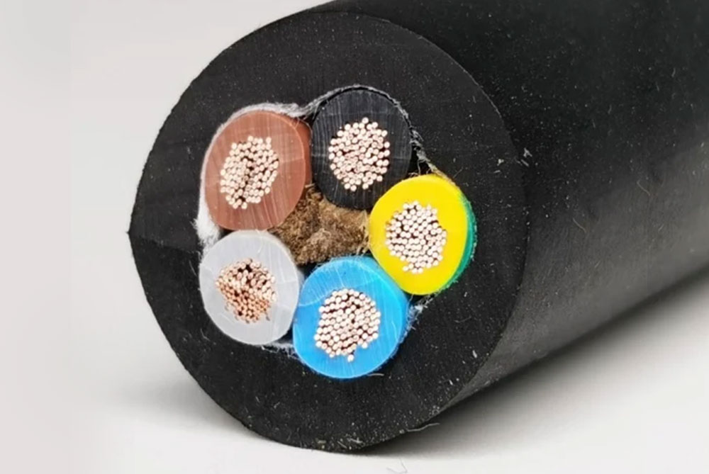 New Flexible Insulated Manufacturer Rubber Sheathed Insulation General Purpose China Factory Soft Cable