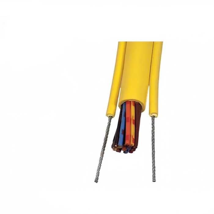S05vvd7-F Round Pendant Cable with Dual Strain Relief Steel Wires
