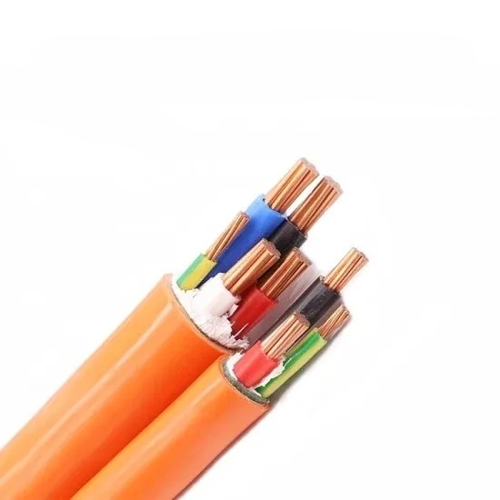 Top Level Class 2 Plain Annealed Copper PVC Insulation Orange Circular Cable