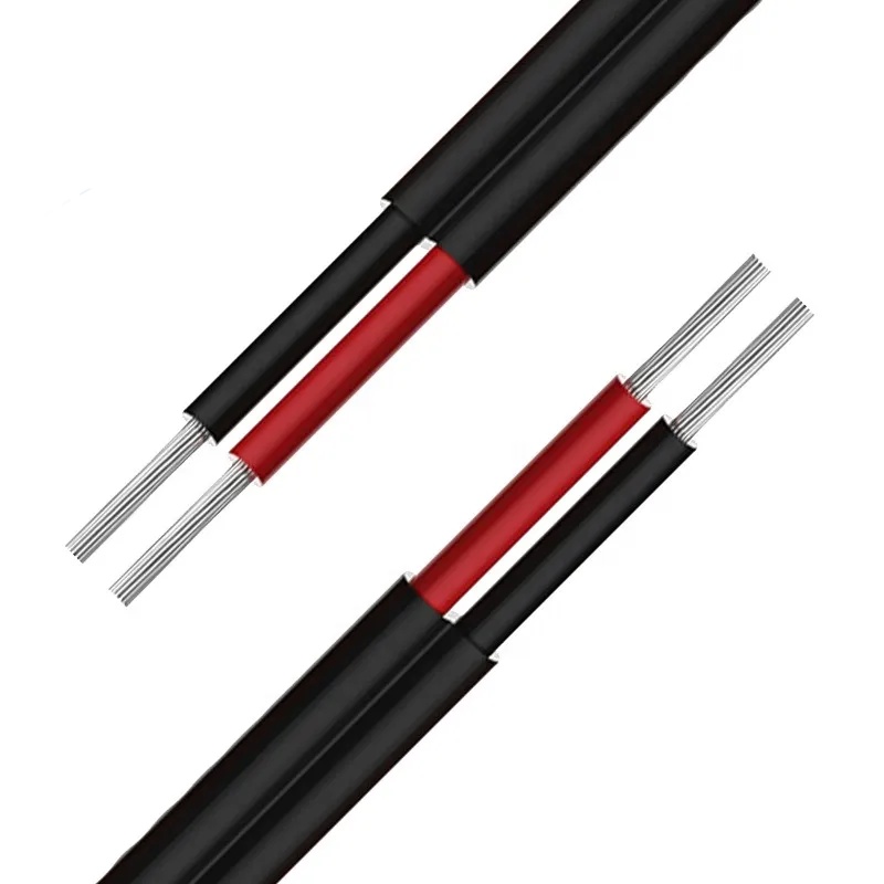 2X 6mm2 New Energy Solar Power Cable TUV 2pfg/1169 PV1-F Twin Core Solar Cable