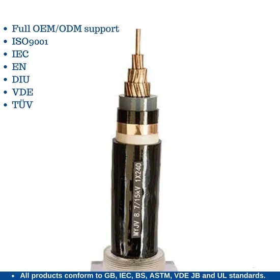 Mvv Myjv Mvv22 Myjv22 Armored Coal Mining 0.6/1kv PVC Electric Mining Cable