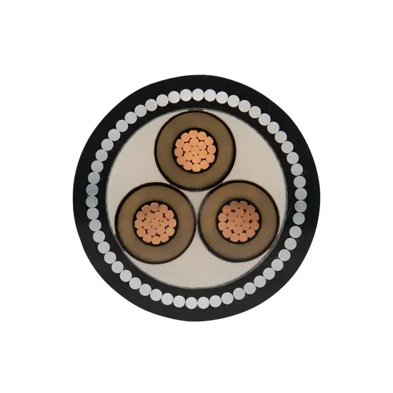 Copper / XLPE / SWA / PVC Flame Retardant Cable (6/10kV 3x120)