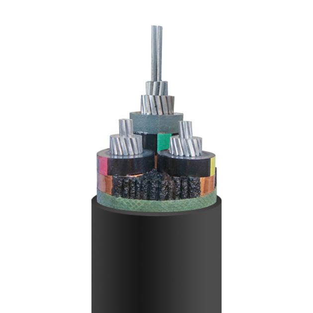High Voltage XLPE Power Cable 1c*500mm2 Aluminum Core Awa Armored