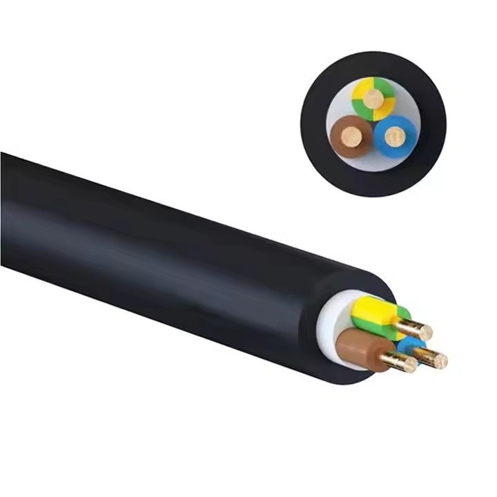 CYKY-J 3x1.5, 3x2.5 Electric Power Cable 5x10, 4x16 Triple Pvc Insulated Power Cable CYKY