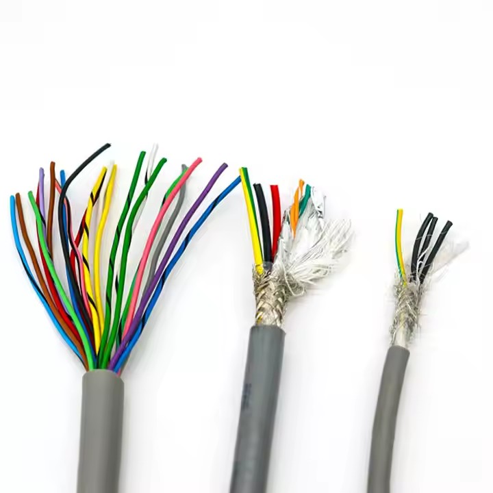 Industrial Shield Data Cable LIHCH Halogen Free 6/7/8/9/10/12 Core Screened Signal Transmission Cable Wire