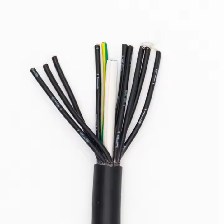 PUR-JZ Control Cable JZ500 UV Resistant 3 4 5 6 Core PUR Cable Instrument Connecting Cable