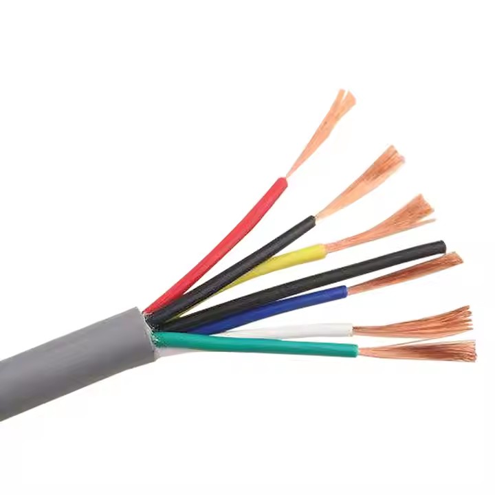Factory Direct LiHH Data Transmission Cable Flexible Halogen-Free Bare Copper LiHH Signal Control Cable for Automation