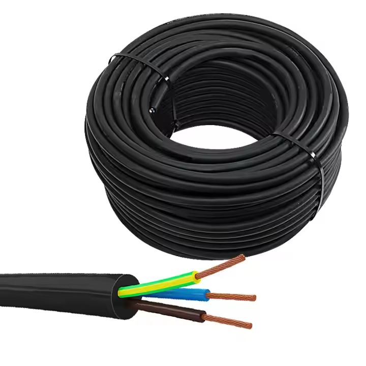Flexible H07RN8-F Rubber Cable Submersible Pump 450/750V Rubber Submersion Uses H07RN8-F Immersible Cable