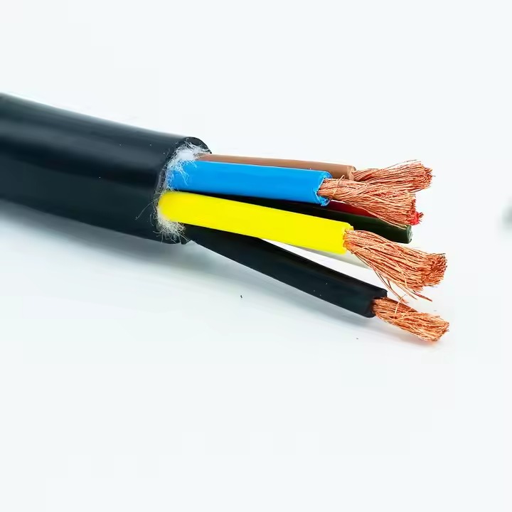 EV Cable H07bz5-f 5*10 Rubber TPU EV Charging Cable 5x10mm for EV Charger Pile Charging Station