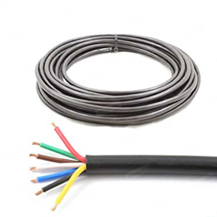 SAE Trailer Truck Connect Cable Wire Copper Conductor 7 Pin Way ABS Trailer Wiring Cable