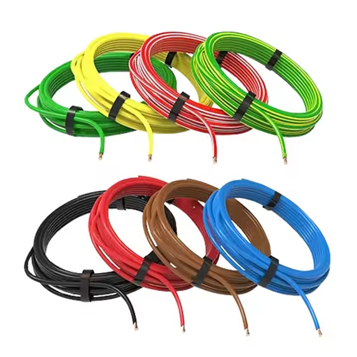 Germany Standard Single Core Wire 1.5 mm FLRYW-B Thin Wall High Temperature PVC FLRYW Automotive Cable Wire for Car Use