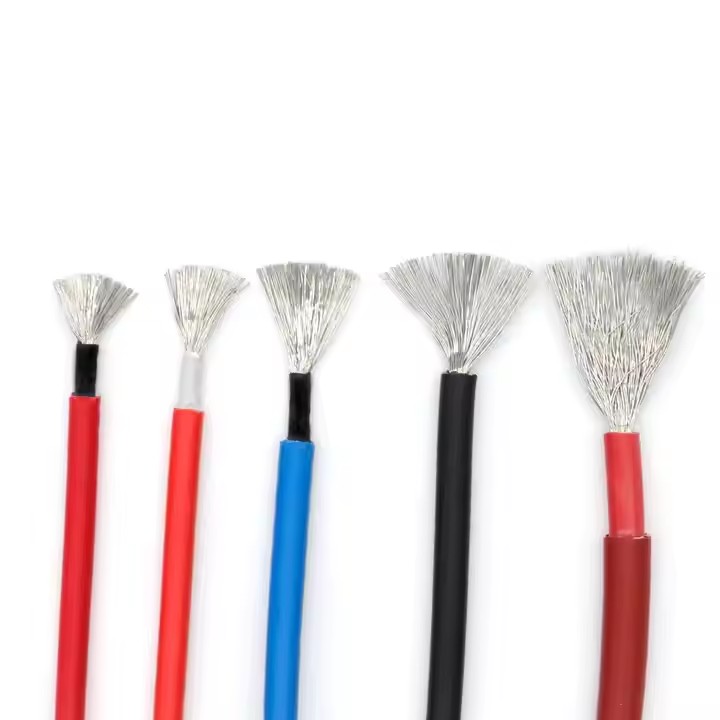 High Quality Solar Panel Cable 4mm 6mm PV Cable Black Red Flexible DC Power Wire
