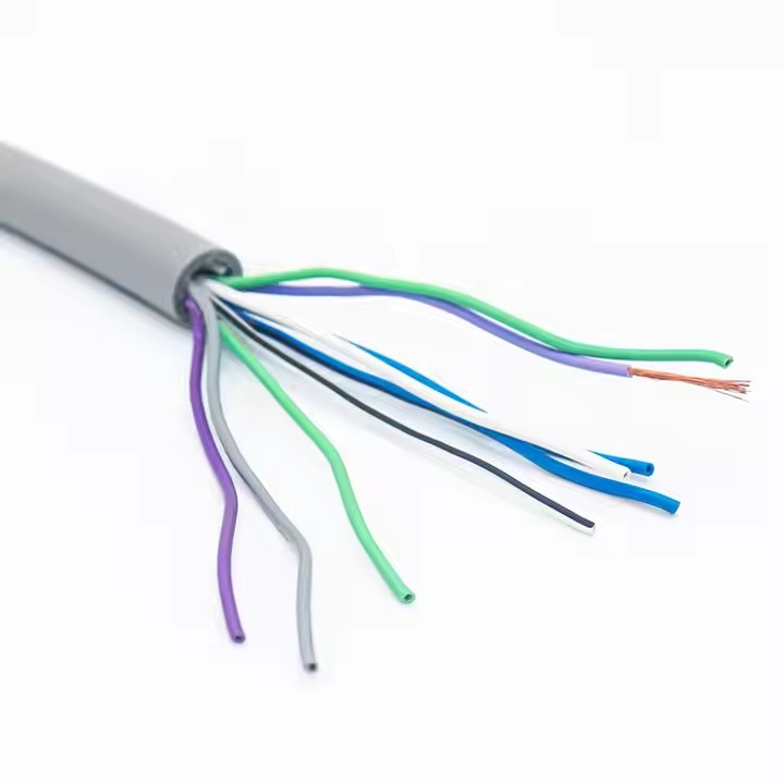 Flexible 8 Core Speaker Wire Cable Ofc Speed Cable 8 Conductor Speaker Cables for Speaker Car Audio