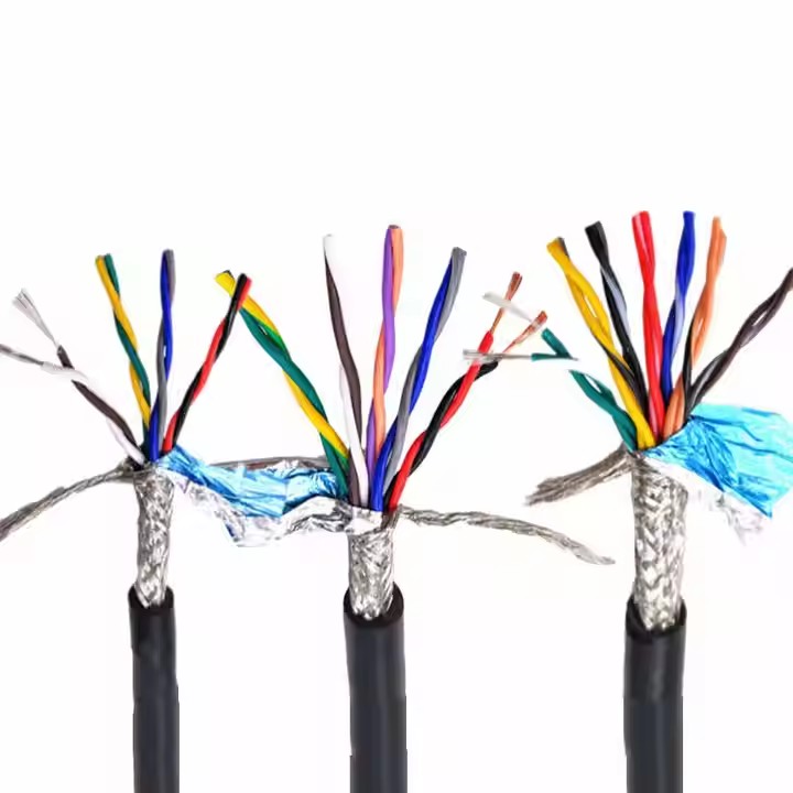 Multi Pair Cable Copper Communication Signal Cable 2/3/4/6/7/8/9/10/11 Twisted Pair Shield Cable Wire