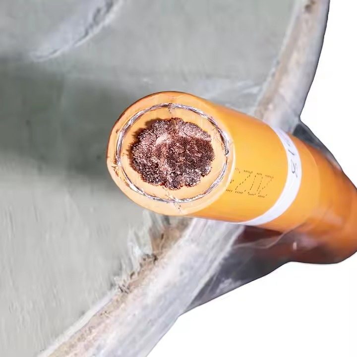 HV EV Cable 2awg 4awg 1/0 2/0 Gauge Orange Shield XLPO Silicon Electric Vehicle Power Cable