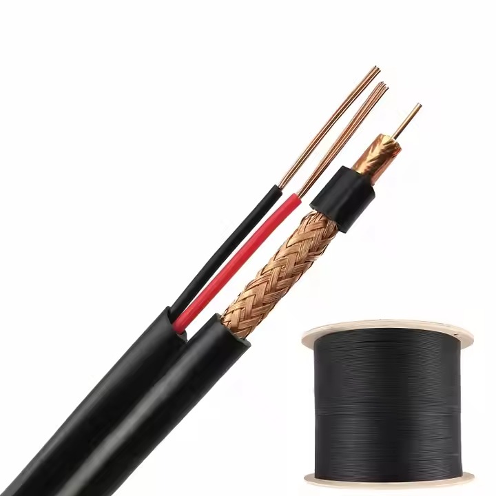RG59 siamses cable RG59 +2C coaxial cable with power for CCTV/CATV